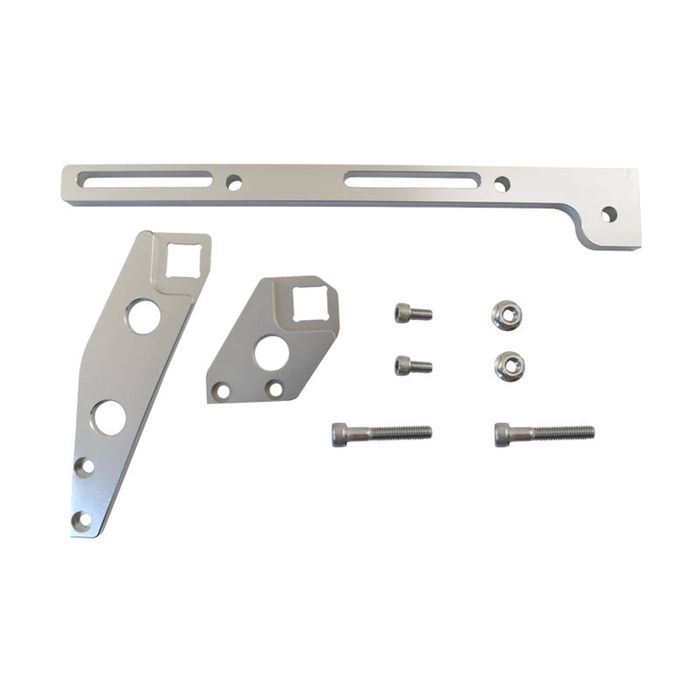 Cal Custom LS Throttle Cable Bracket - Cathedral Port Sheet Metal Intake Manifold