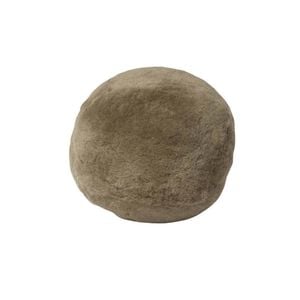 Huxford Grove The Kallista Sheepskin Ball Cushion 28cm - Taupe