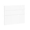 Kaboodle 900mm Nougat Truffle V-Groove 3 Drawer Panels