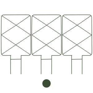 Vegtrug Vegtrellis 80cm Sage Green Raised Garden Bed Accessory - 3 Pack
