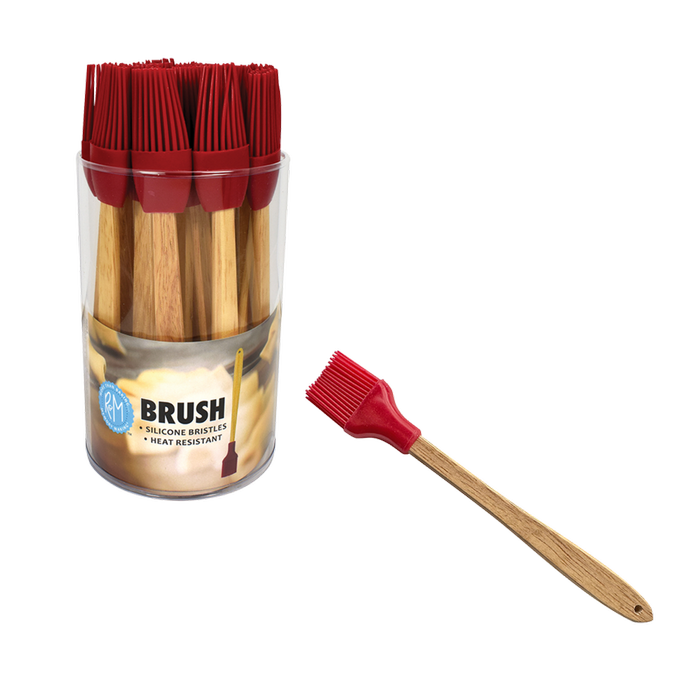 Appetito Silicone Pastry Brush Set 3