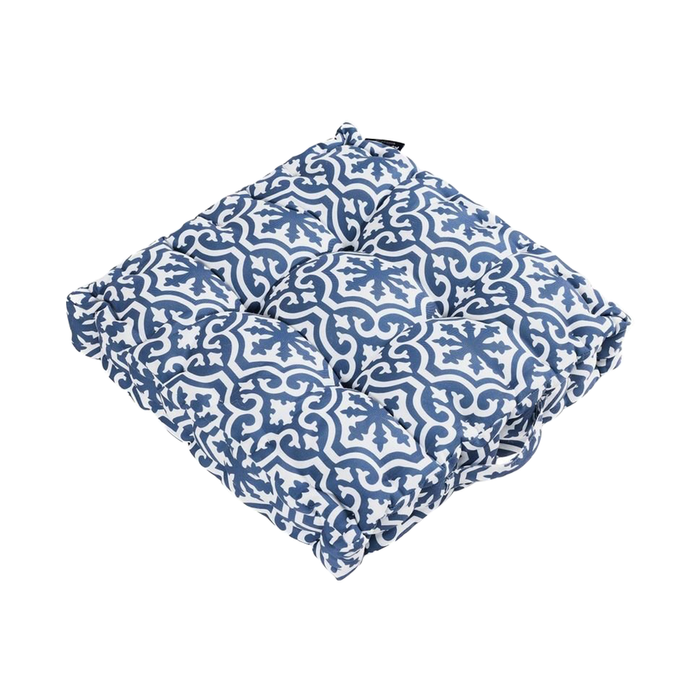 MOJO 45cm Blue and White Marrakesh Cushion