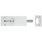Delf 100mm Satin Chrome Door Drop Bolt