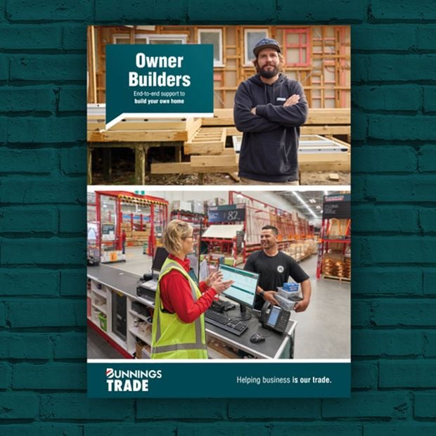 front cover of owner builder booklet