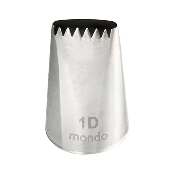 Mondo Stainless Steel #1D Basketweave Piping Tip Icing Cake Decorating Nozzle SL
