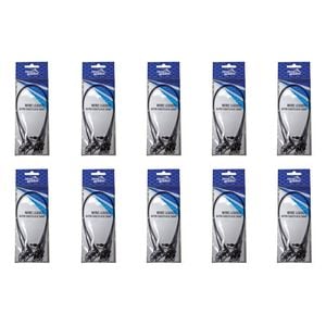 10x 6 Pack of Jarvis Walker 12 Inch/60lb Wire Fishing Leaders-Coastlock Snaps