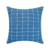 J.elliot Home Tahlia 50x50cm Cushion Square - Elemental Blue & Cream