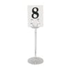 Olympia Table Number Stand Stainless Steel Horseshoe Clip 205mm