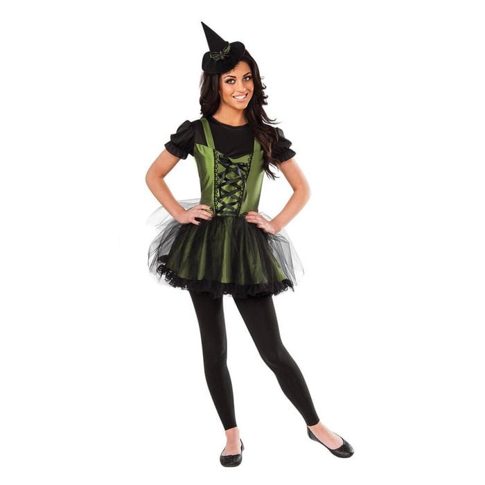 Wizard Of Oz Wicked Witch Of The West Womens Fancy Dress Up Costume Size S
