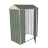 Build-a-Shed 0.8 x 1.5 x 2.1m Gable Single Hinged Side Door Shed - Green