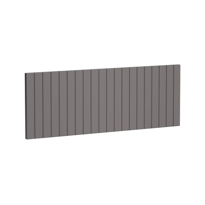 Kaboodle 1000mm Smoked Grey V-Groove Slimline Door