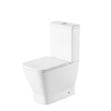 Azzurra White 60 Series Rimless Round Profile Wall Faced Back Inlet Toilet Suite