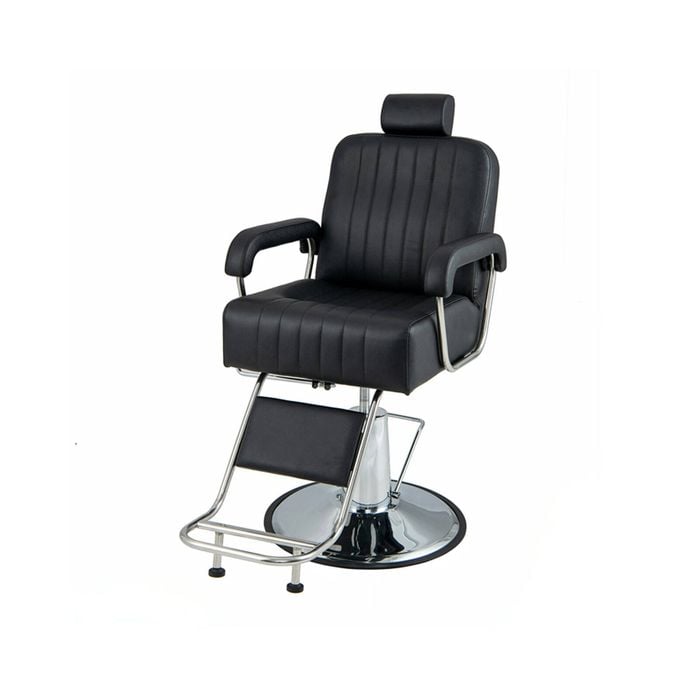 Costway Swivel Salon Chair Stool Hydraulic Barber Recliner Armchair W/footrest Hairdressing