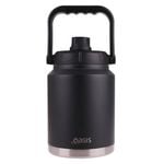 Oasis 2.1L Insulated Mini Jug Stainless Steel w/ Carry Handle - Black