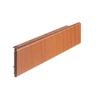 DECO 134 x 25mm Western Red Cedar Colour Matched DecoDeck End Cap