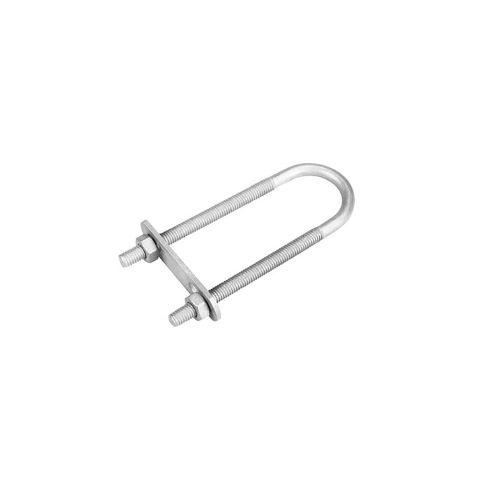 Pinnacle M6 x 90 x 25mm Galvanised U Bolt Double