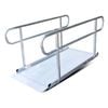 Kartrite 6ft Aluminium Wheelchair Ramp With Handrails 386kg Capacity 72cm Width